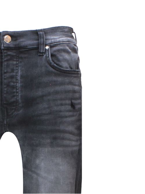 Jeans uomo effetto sbiadito AMIRI | AMDNSY1014FADED BLACK